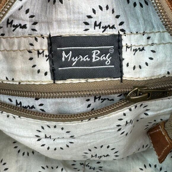 Myra Bag Mojave Paisley Fringed Western Hand Crossbody Tooled Bag - Picture 12 of 12